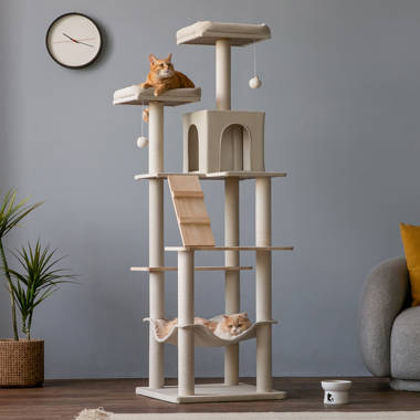 The Refined Feline 69 Lotus Cat Tree Reviews Wayfair